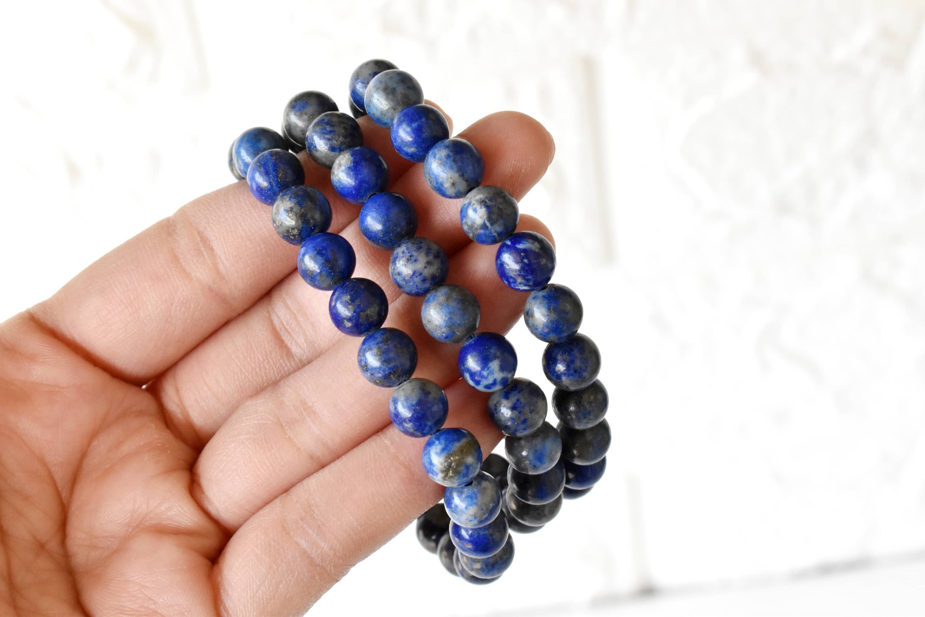 Lapis Lazuli | Healing Gemstone Bracelet: 6mm