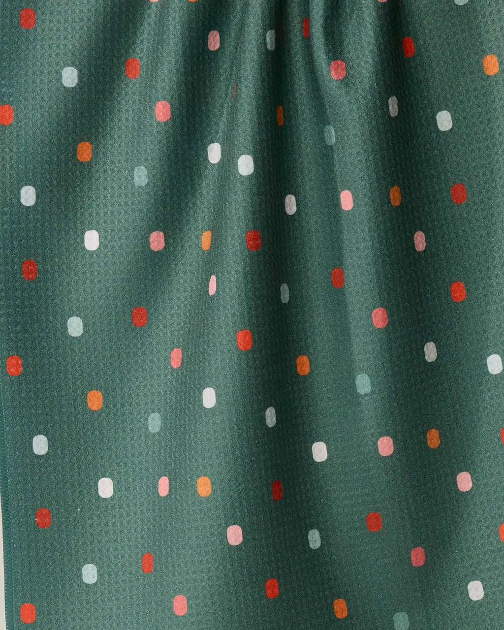 Moss Tile Shuffle Tea Towel - Mahjong
