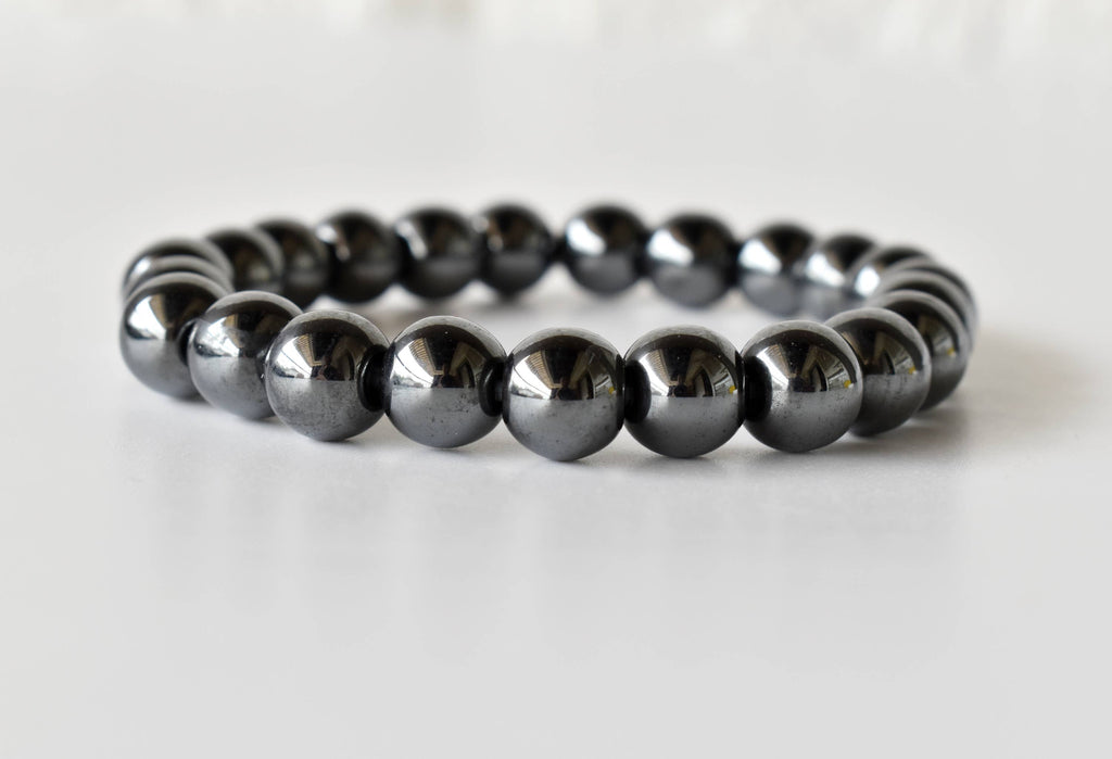 Hematite | Healing Gemstone Bracelet: 6mm