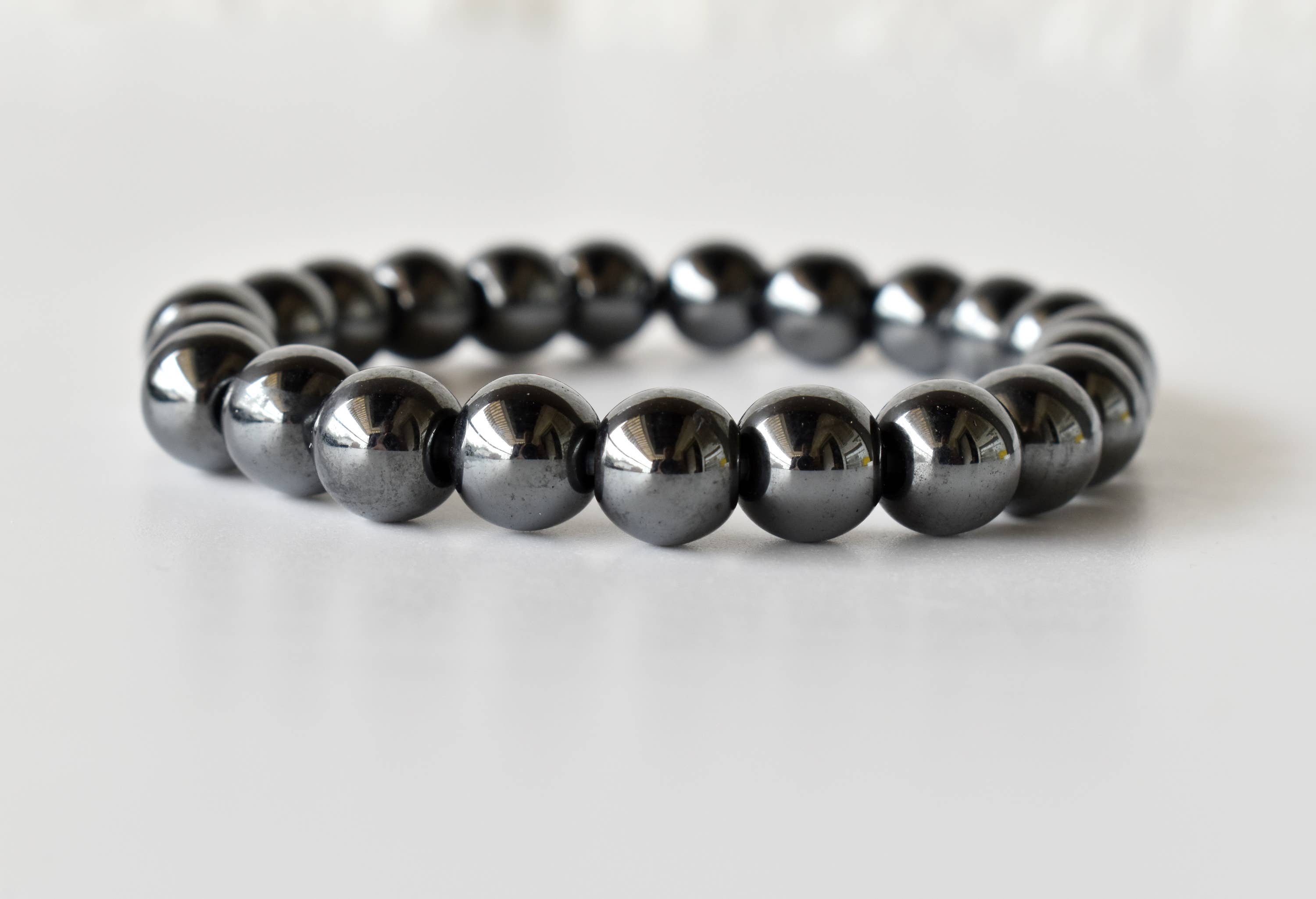 Hematite | Healing Gemstone Bracelet: 6mm