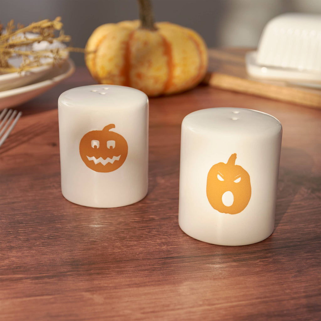 Jack O'Lantern Salt and Pepper Shakers