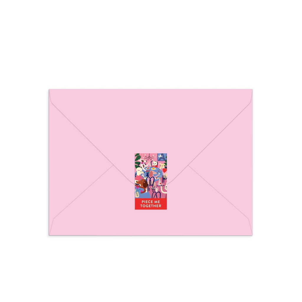 Paws for Love Greeting Card Puzzle