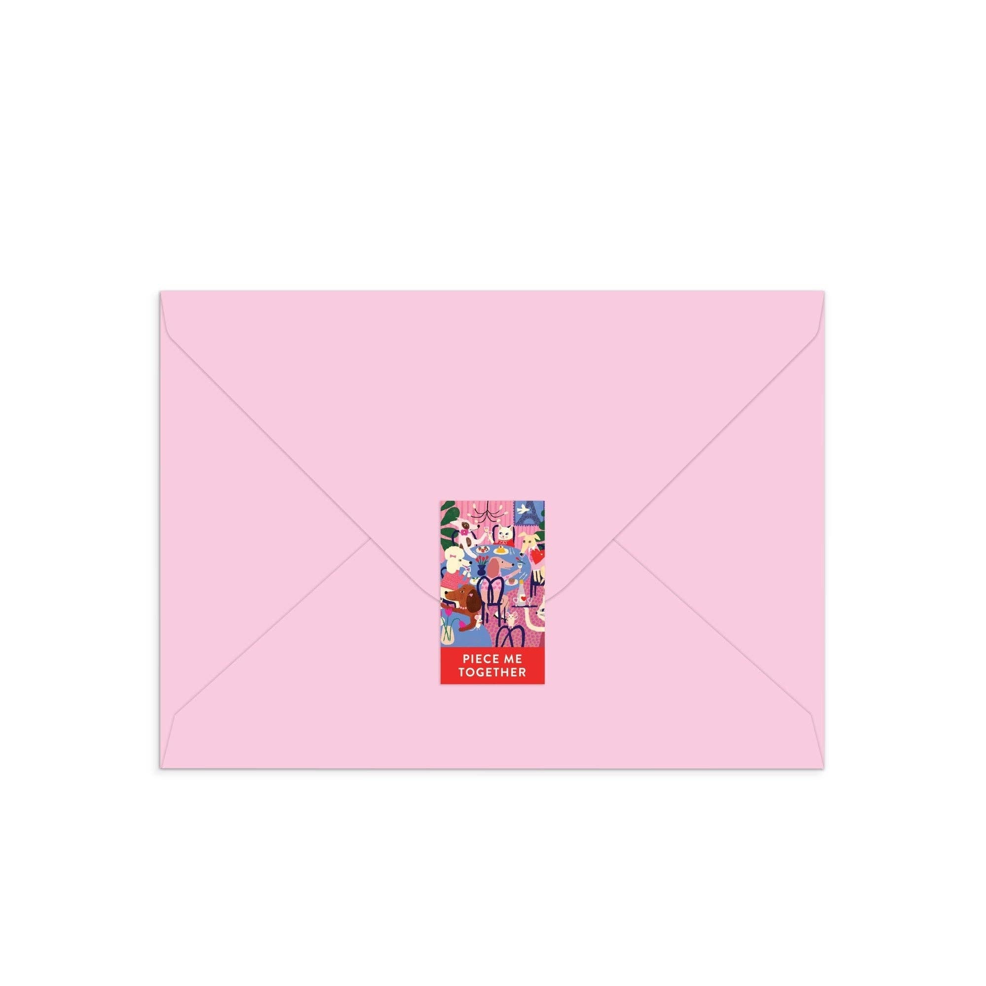 Paws for Love Greeting Card Puzzle