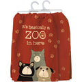 It's Basically A Zoo In Here Kitchen Towel