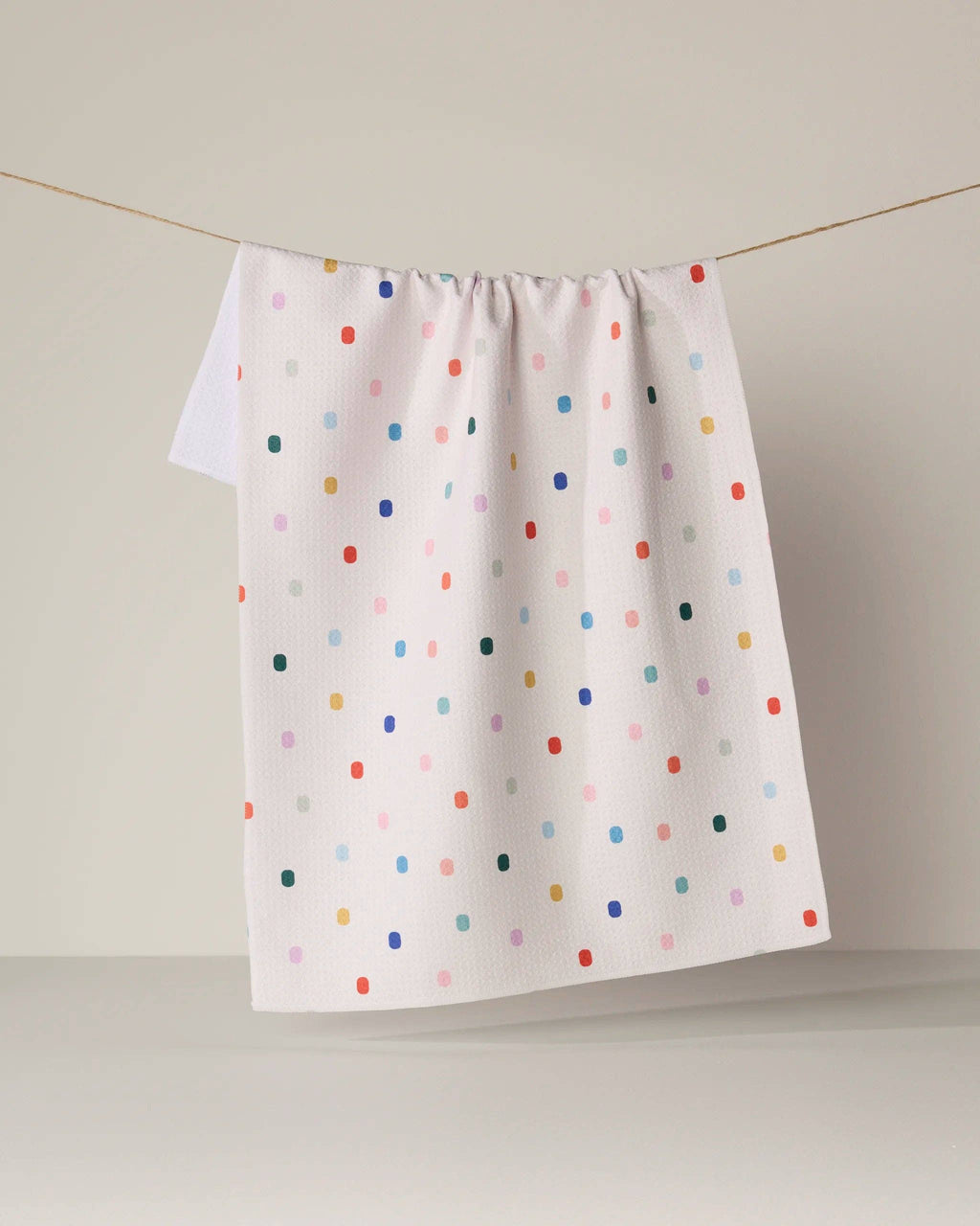 Tile Shuffle Tea Towel - Mahjong