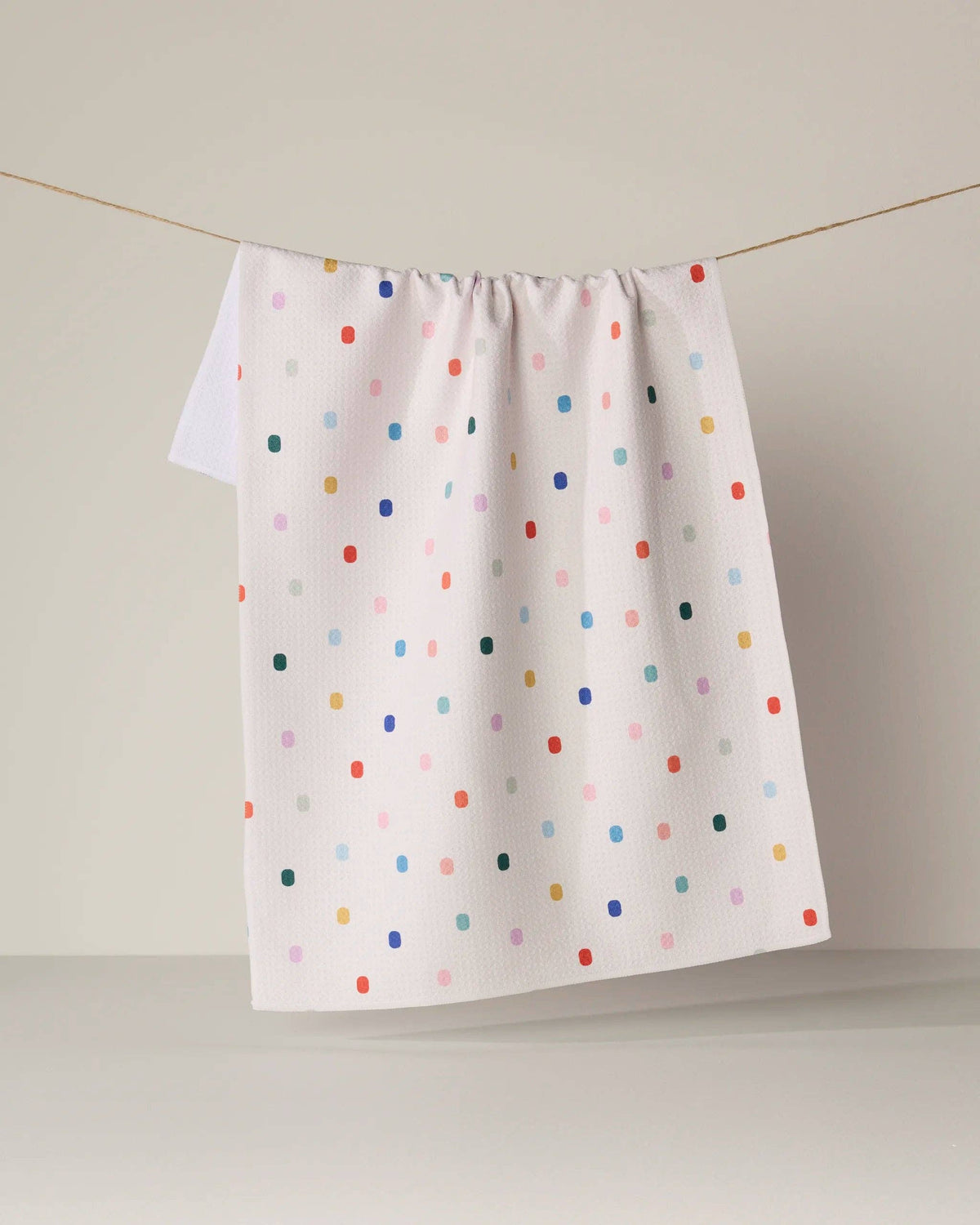 Tile Shuffle Tea Towel - Mahjong
