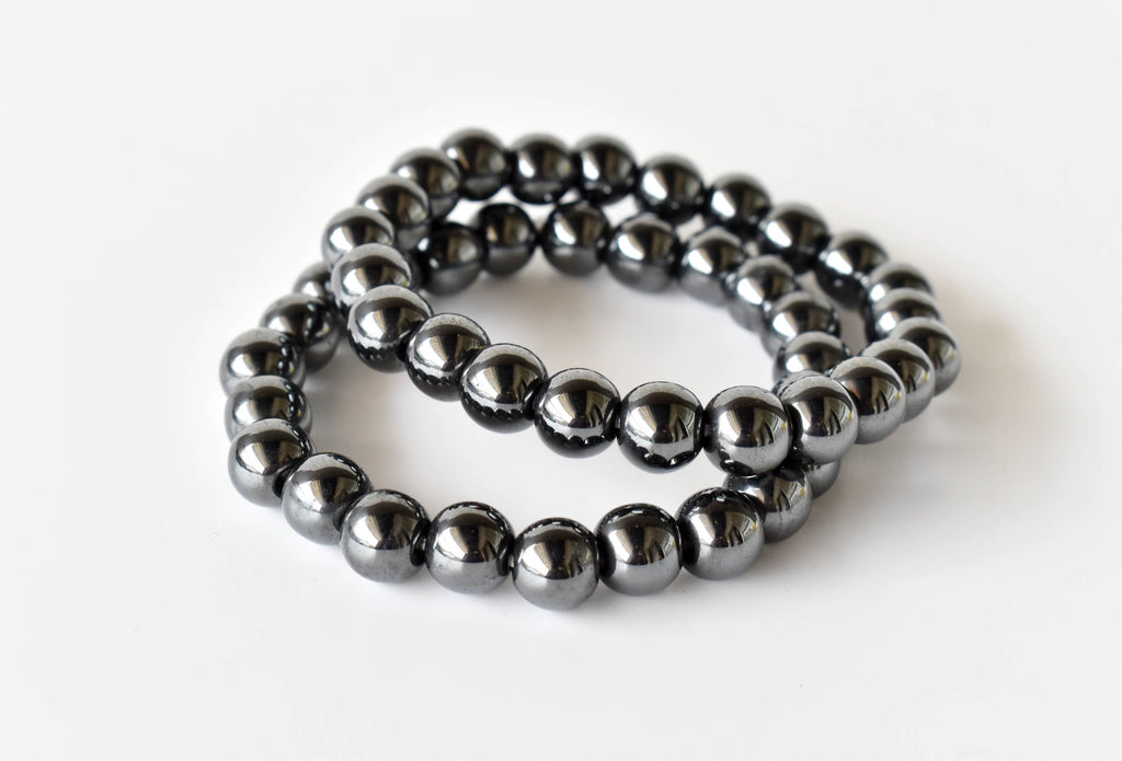 Hematite | Healing Gemstone Bracelet: 6mm