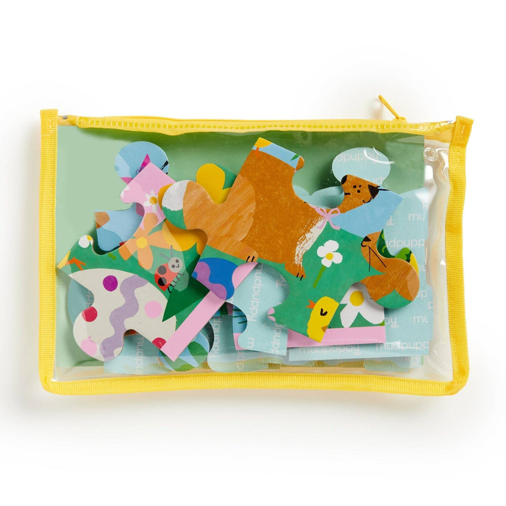 Spring Bunnies 12 Piece Pouch Puzzle