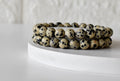 Dalmatian Jasper | Gemstone Bracelet: 6mm