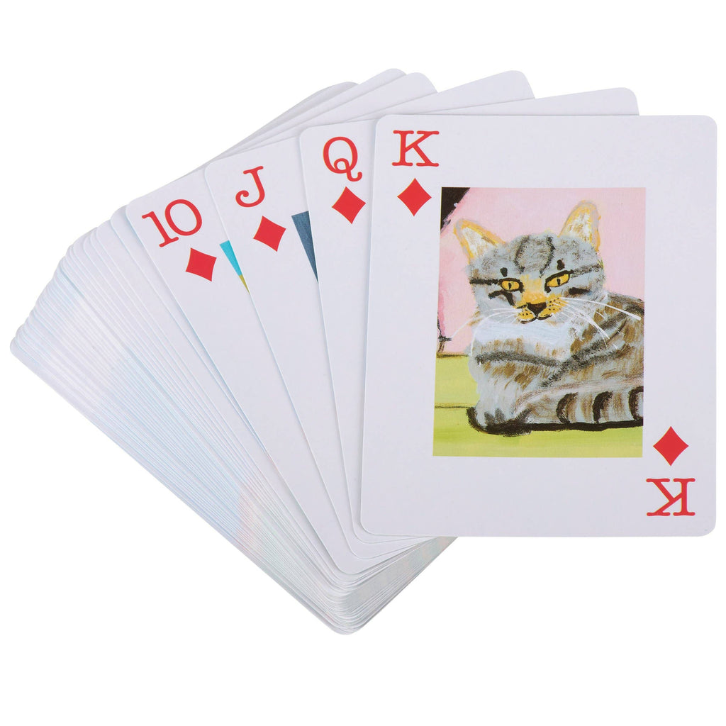 Pets Playing Cards