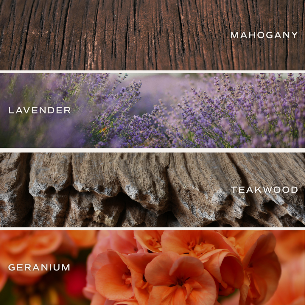 Driftwood and Mahogany Amber Reed Diffuser