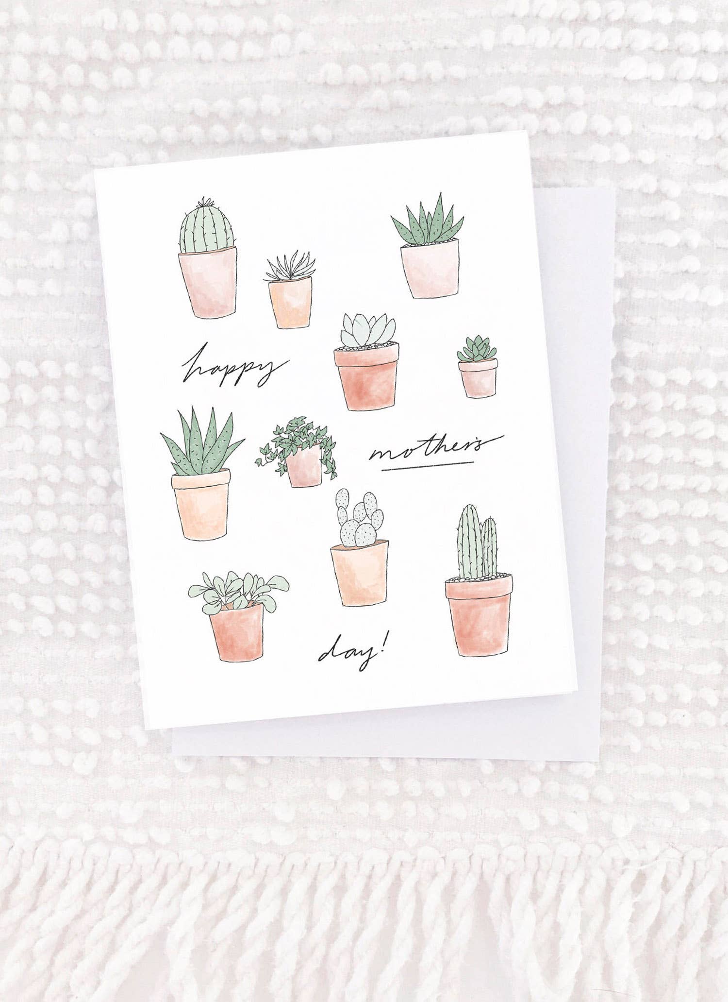 Succulent Mother's Day Card