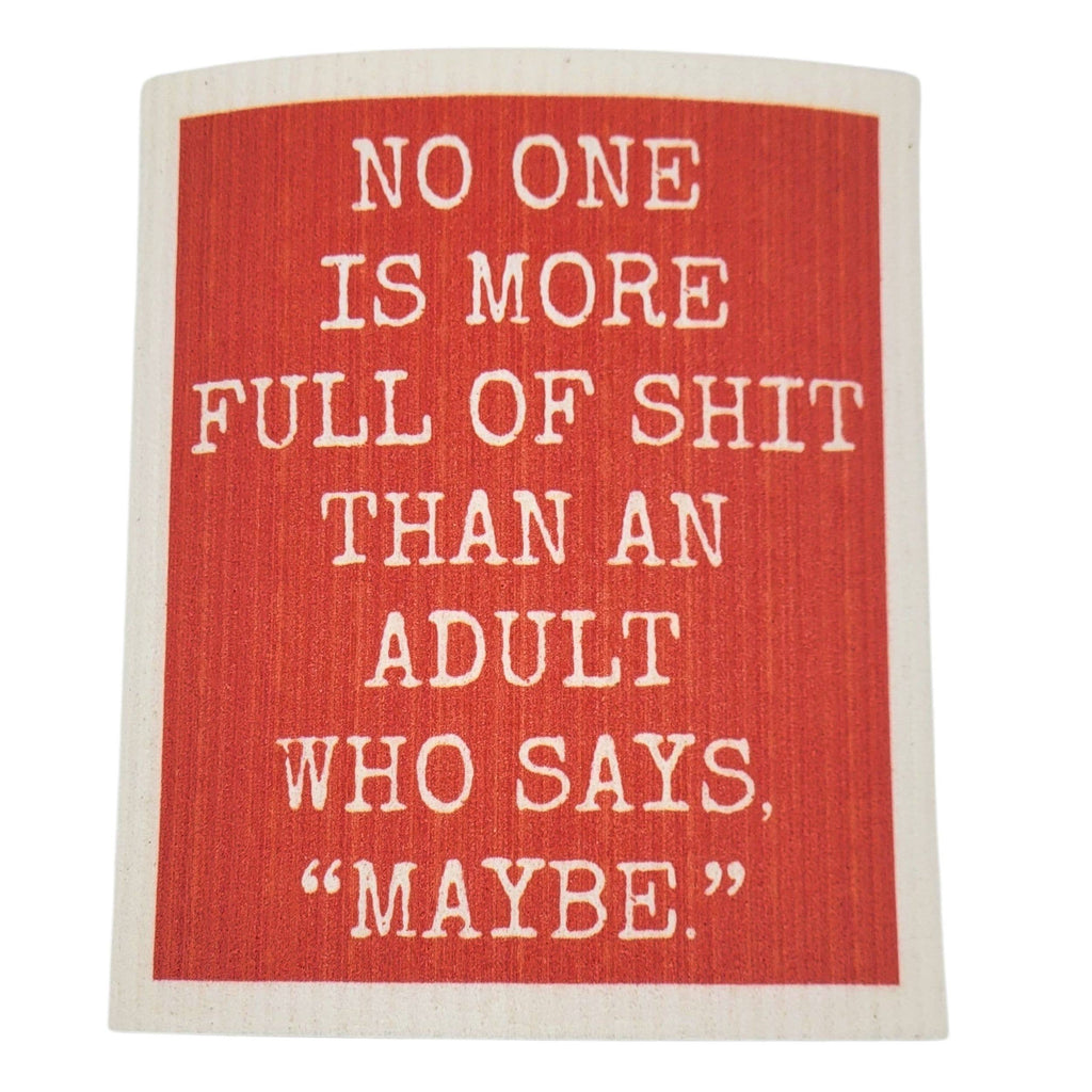 No one is more Full of Shit Funny Swedish Dishcloths