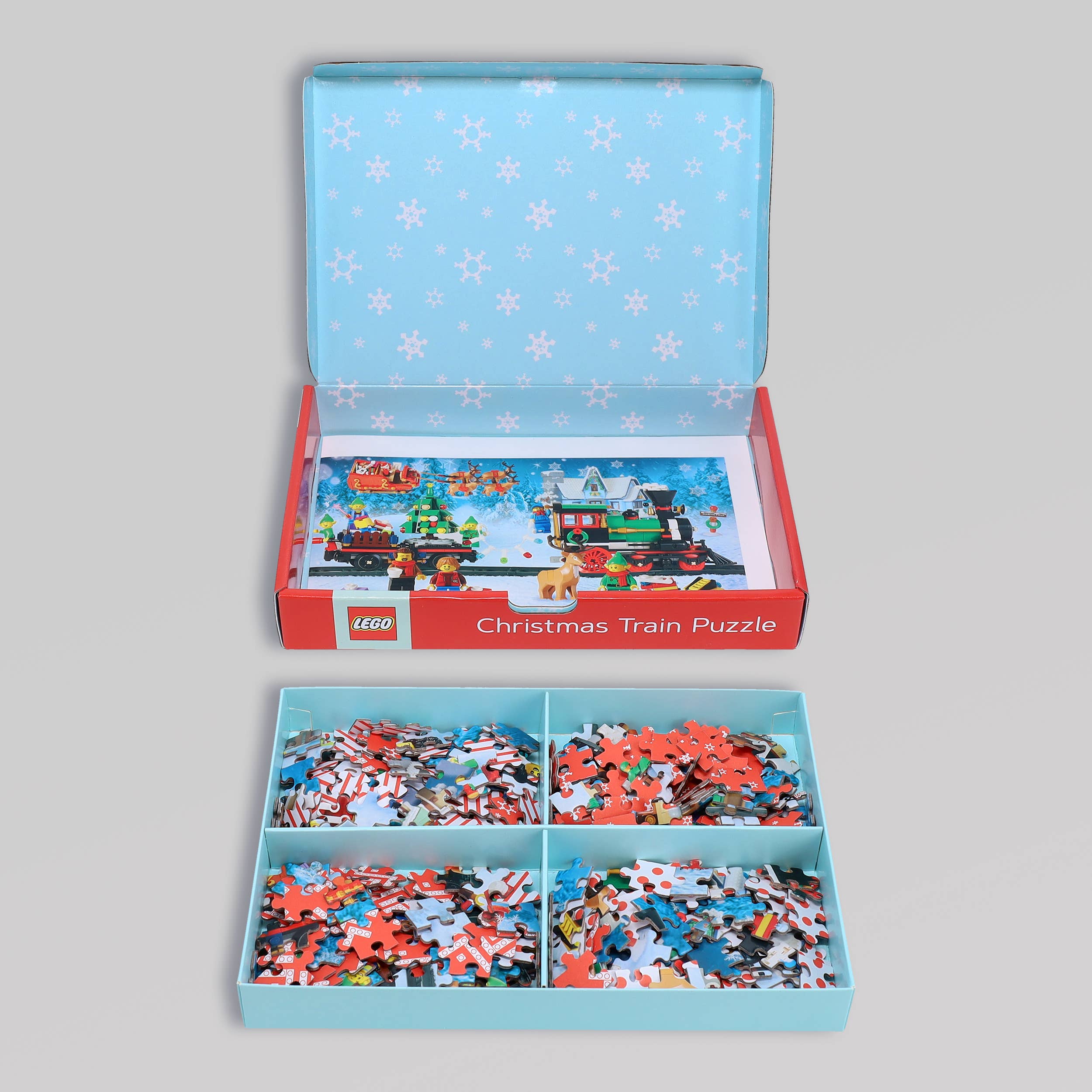 LEGO Christmas Train Puzzle