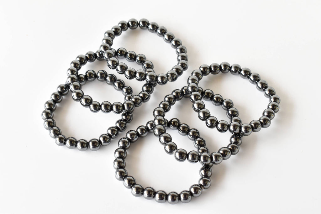Hematite | Healing Gemstone Bracelet: 6mm
