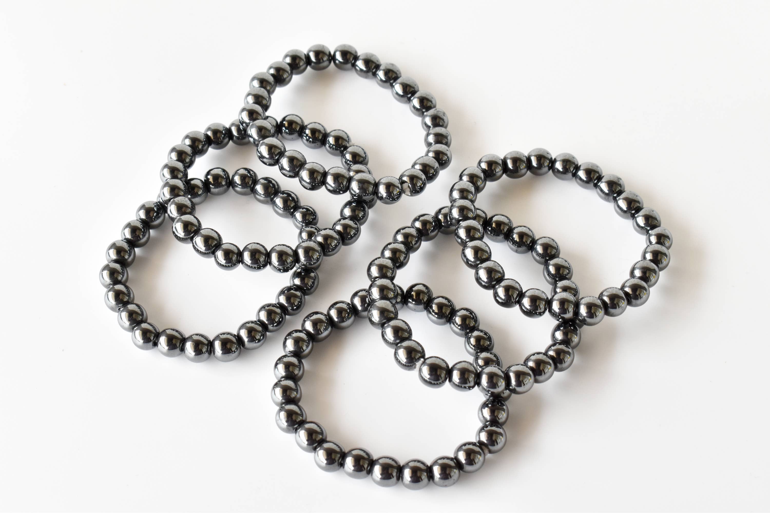 Hematite | Healing Gemstone Bracelet: 6mm