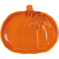 Small Orange Pumpkin Plate