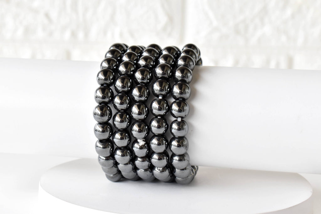 Hematite | Healing Gemstone Bracelet: 6mm