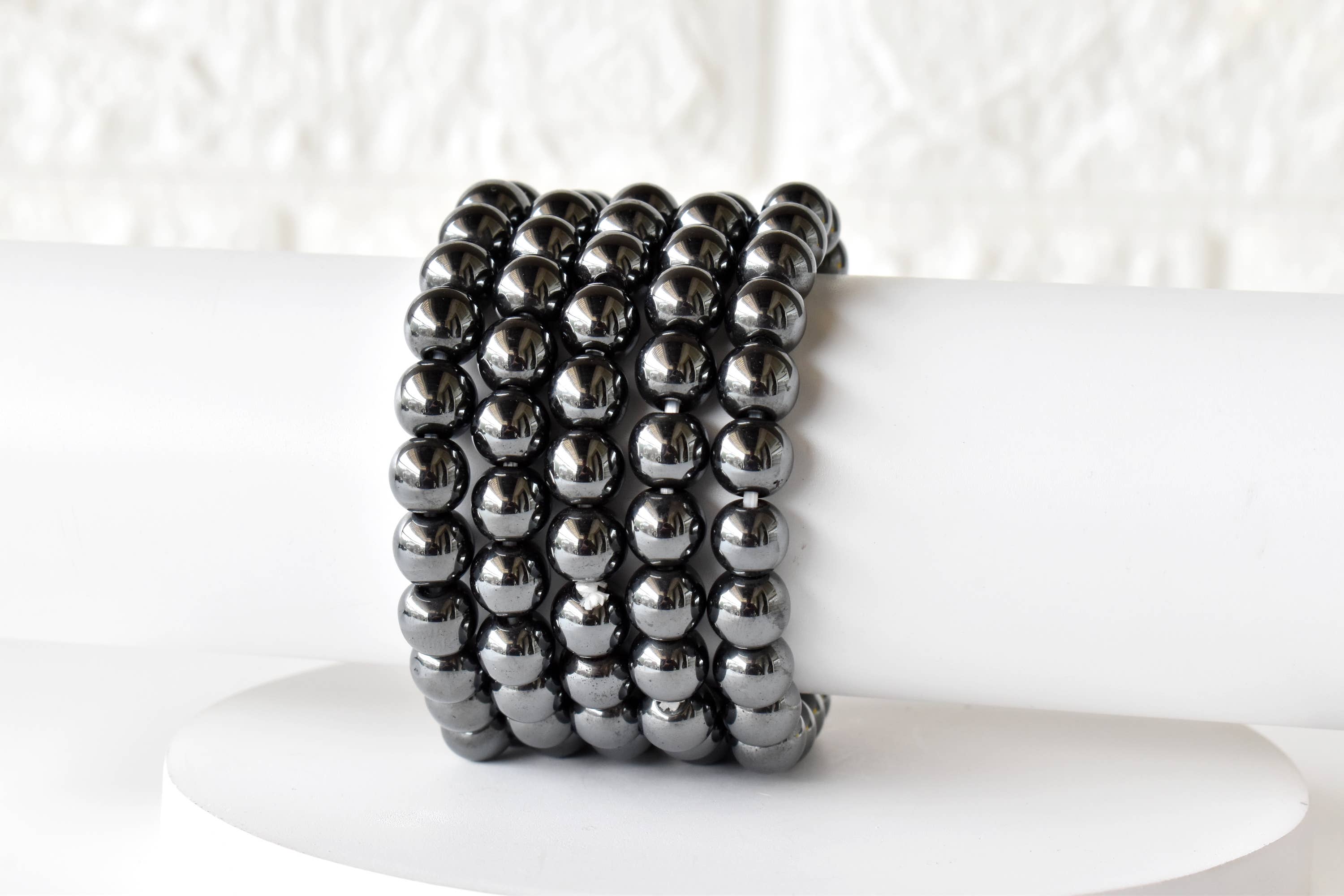 Hematite | Healing Gemstone Bracelet: 6mm