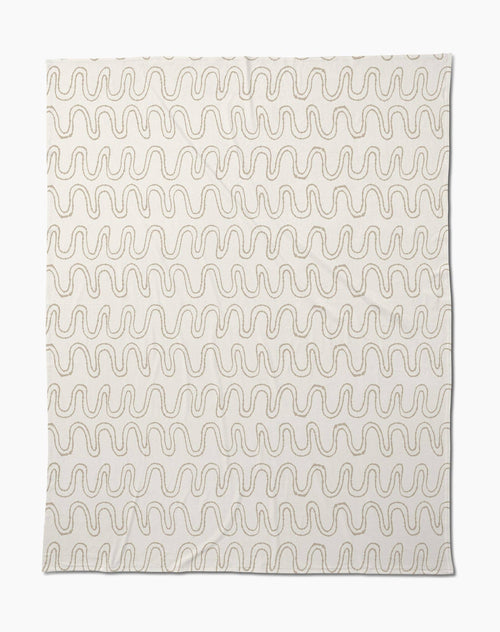 Abstract Squiggles Butter Blanket: Medium - 50" x 60"