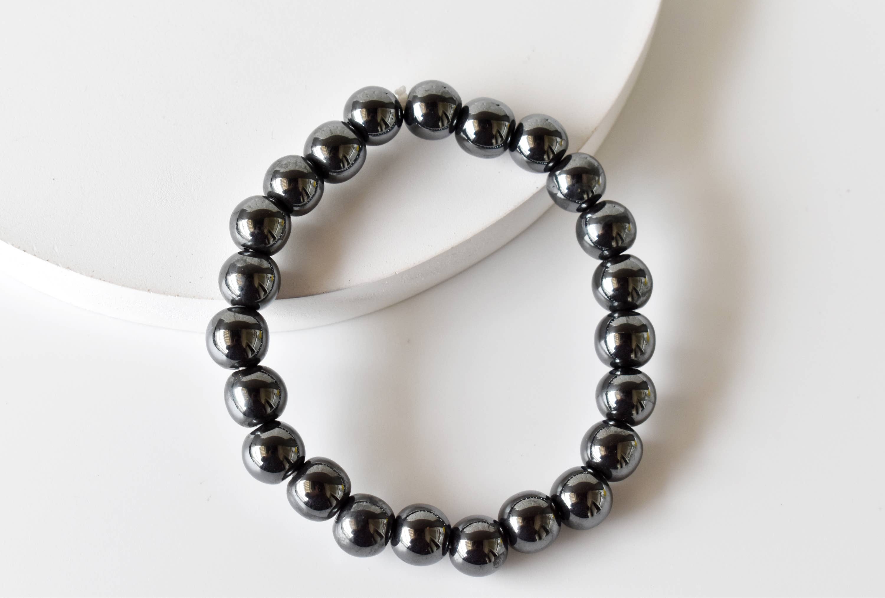 Hematite | Healing Gemstone Bracelet: 6mm