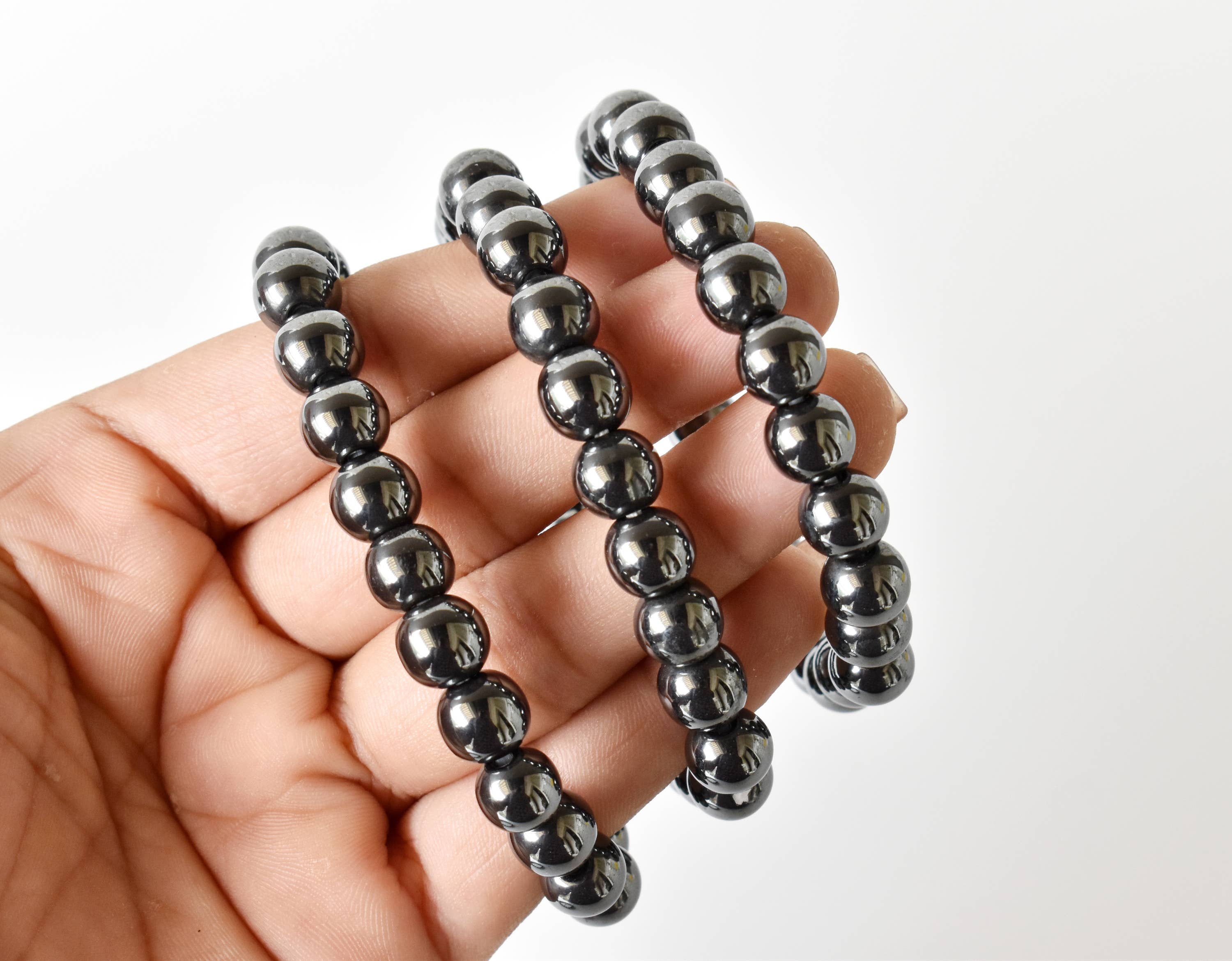 Hematite | Healing Gemstone Bracelet: 6mm