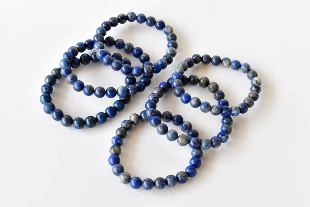 Lapis Lazuli | Healing Gemstone Bracelet: 6mm