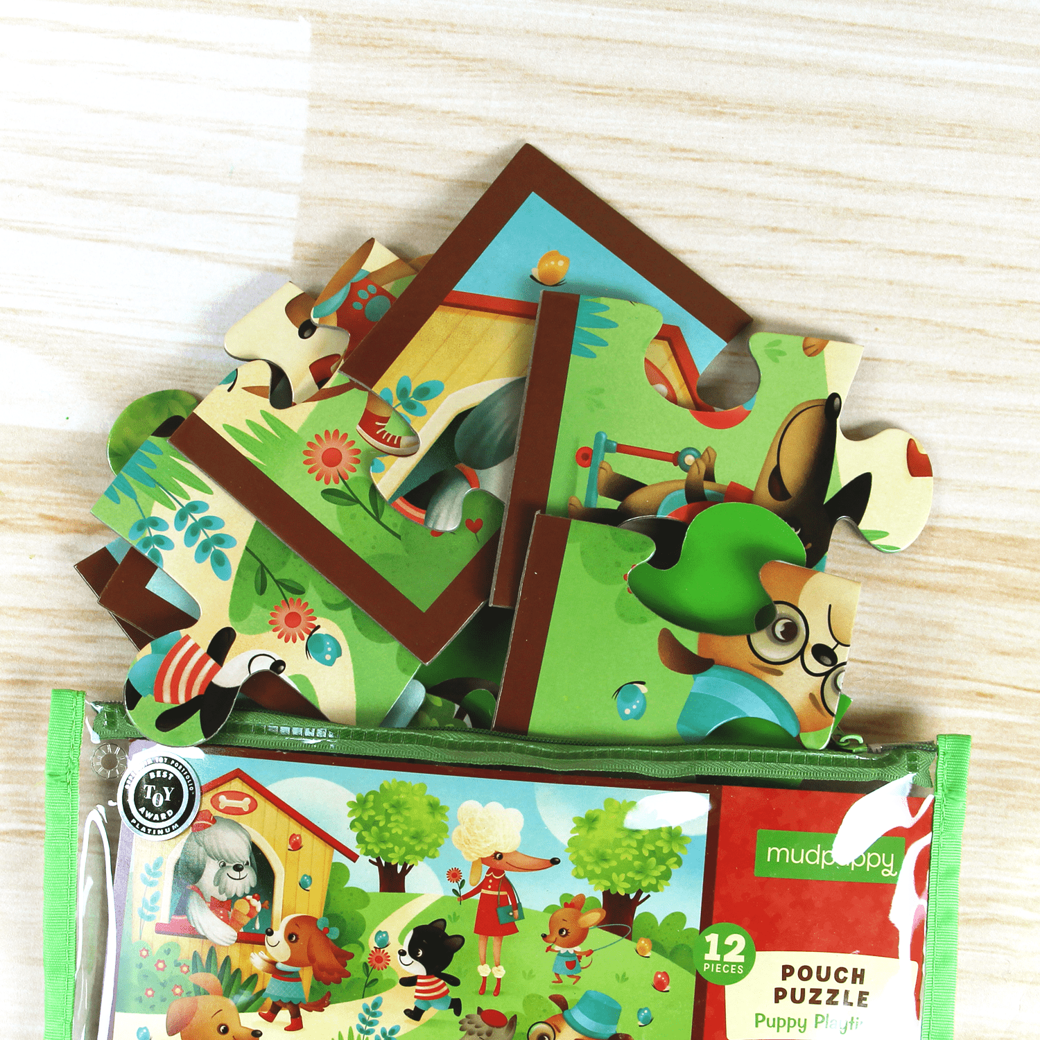 Puppy Playtime Pouch Puzzle