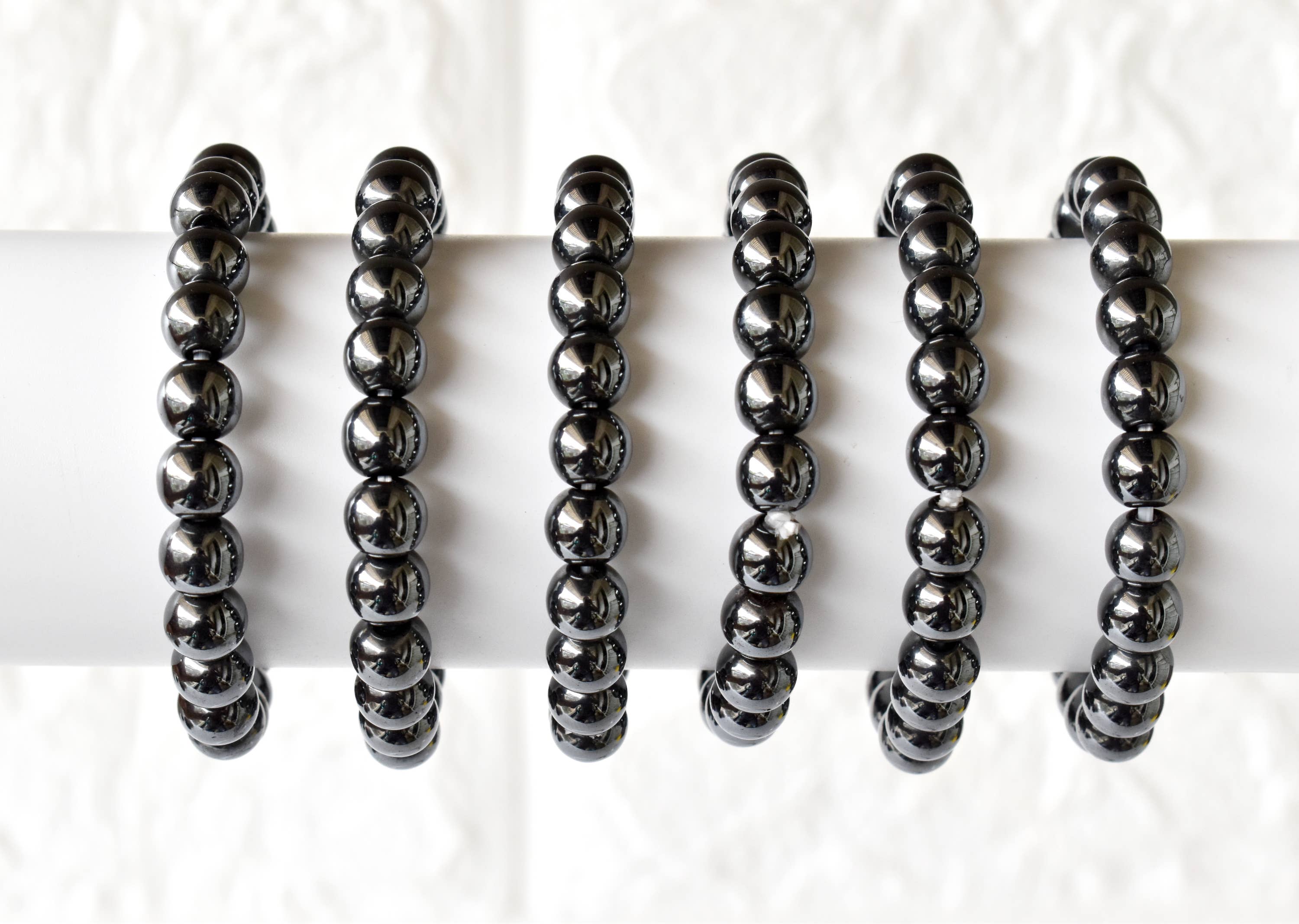 Hematite | Healing Gemstone Bracelet: 6mm