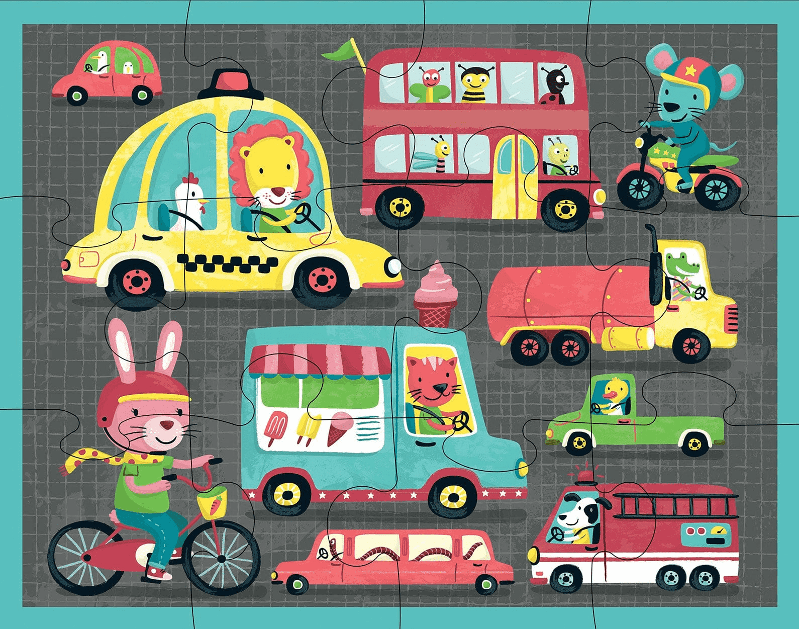 On the Road Pouch Puzzle