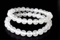 White Agate | Crystal Healing Bracelets: 6mm