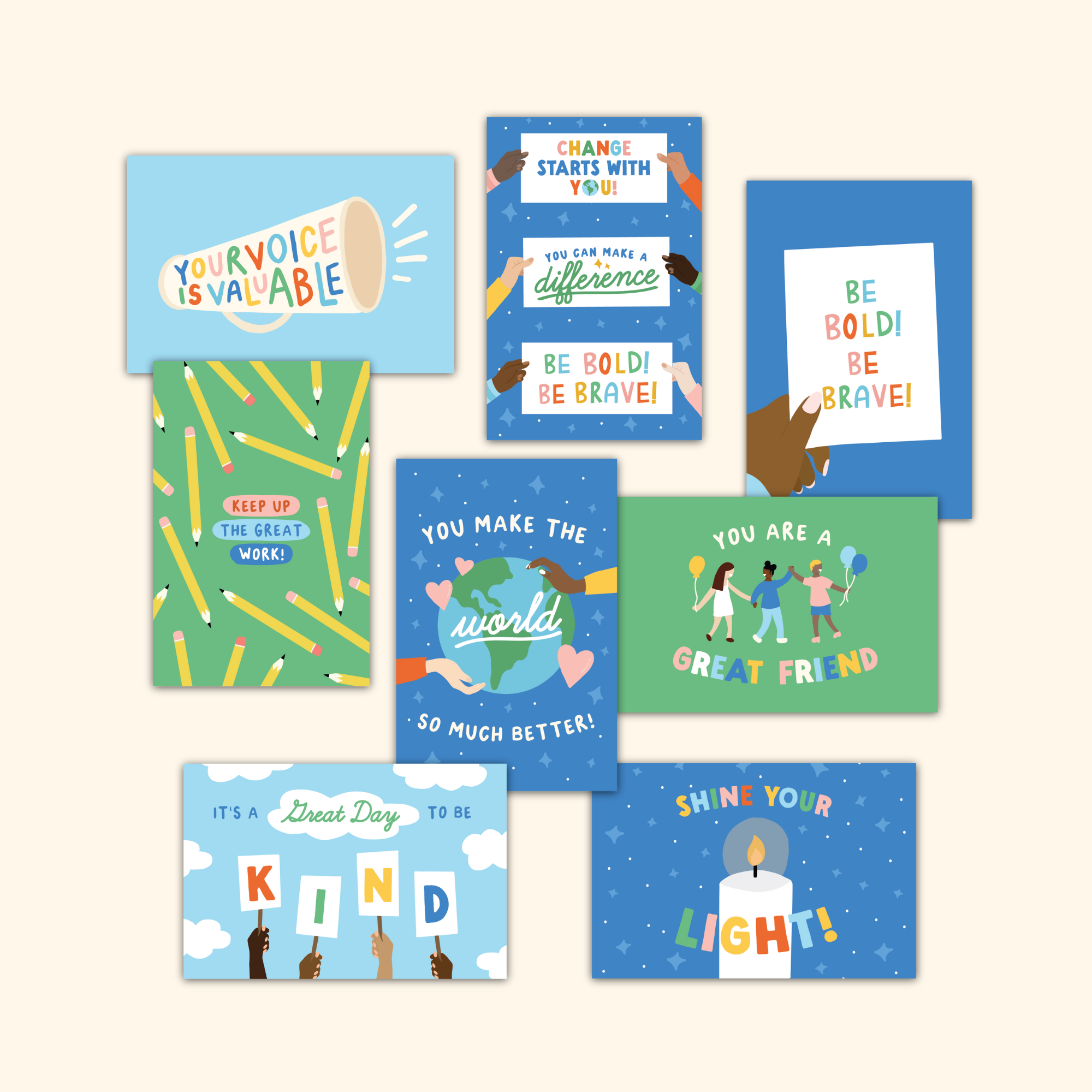 Make a Change Postcard Pack