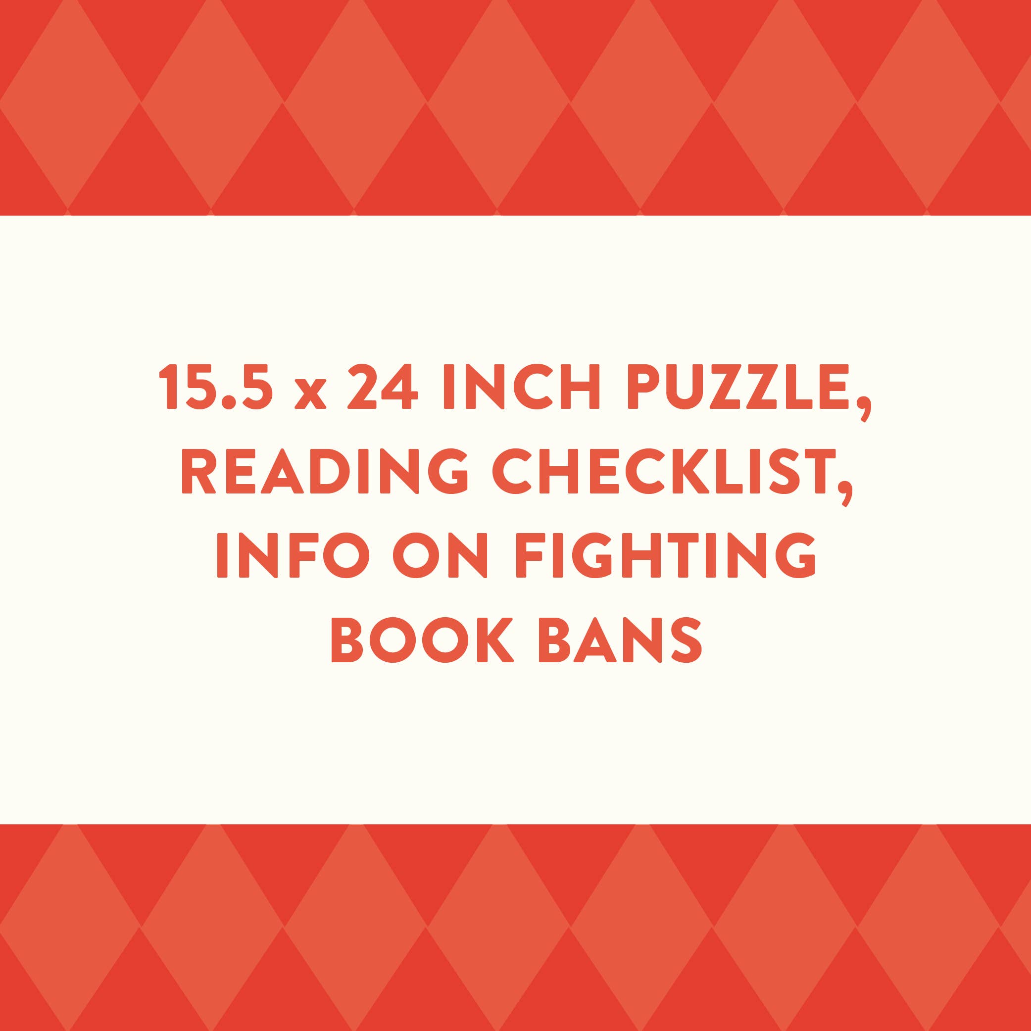 Bibliophile Banned Books 500-Piece Puzzle