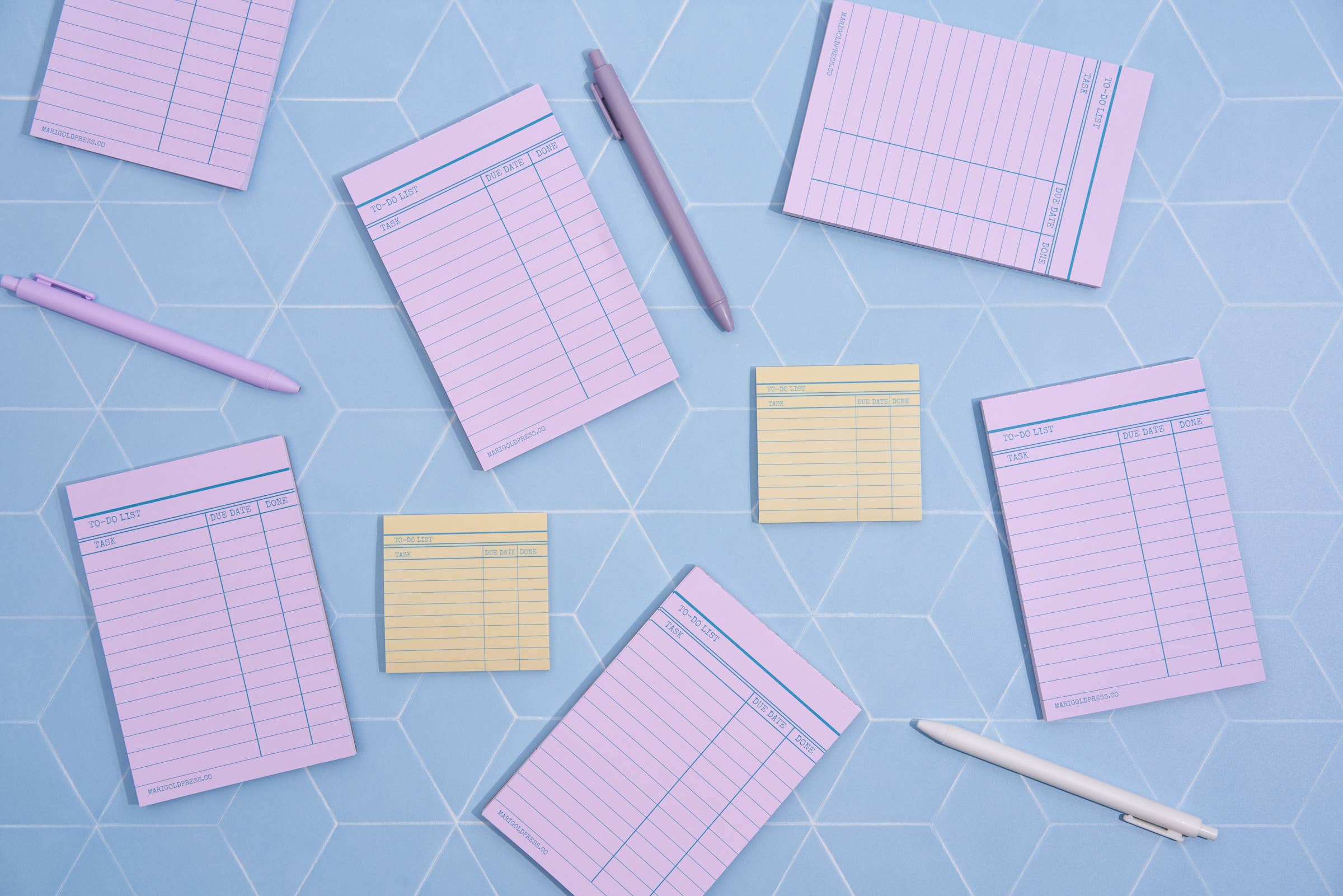 Library Card Post-It ® Sticky Notes - Yellow