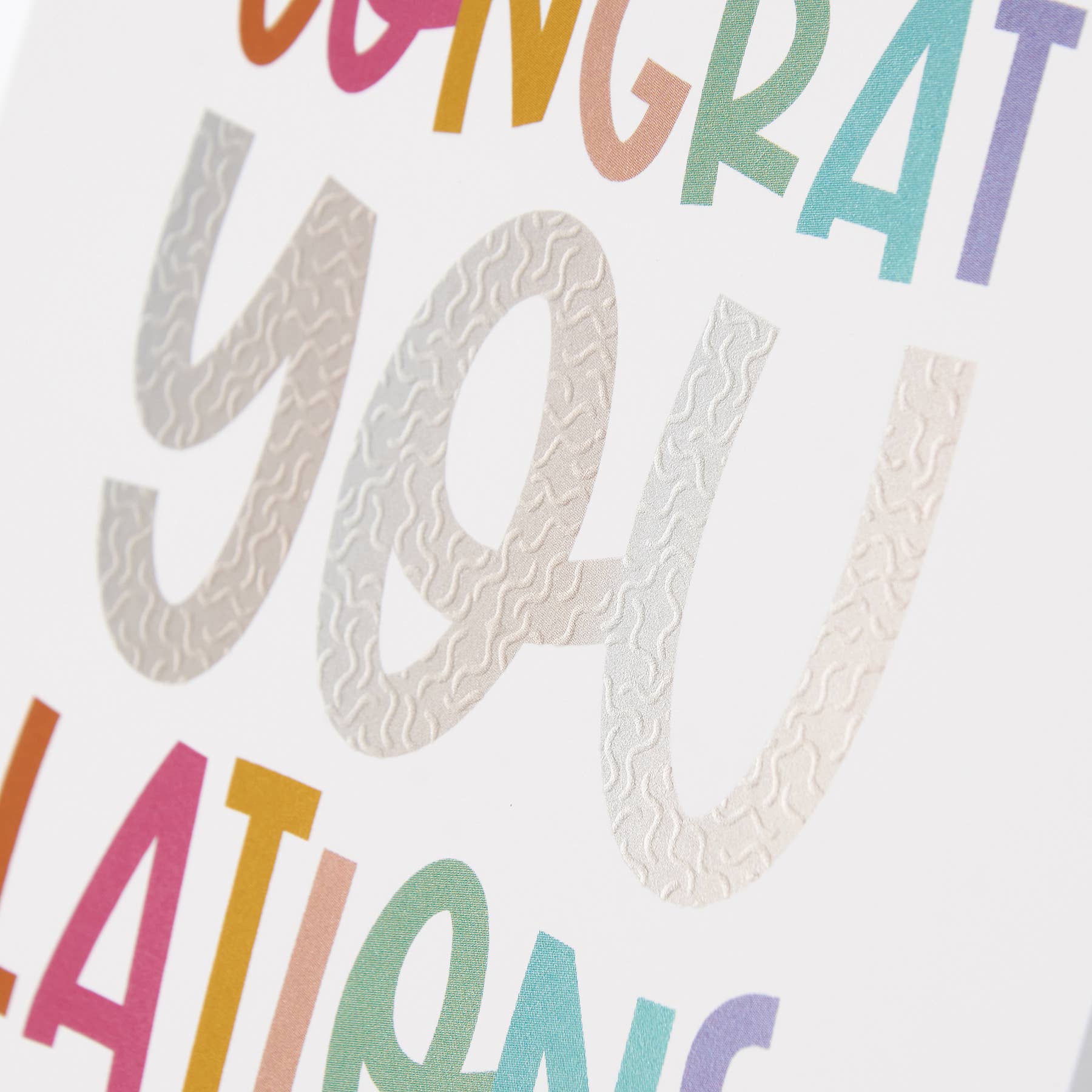 Congratyoulations Greeting Card