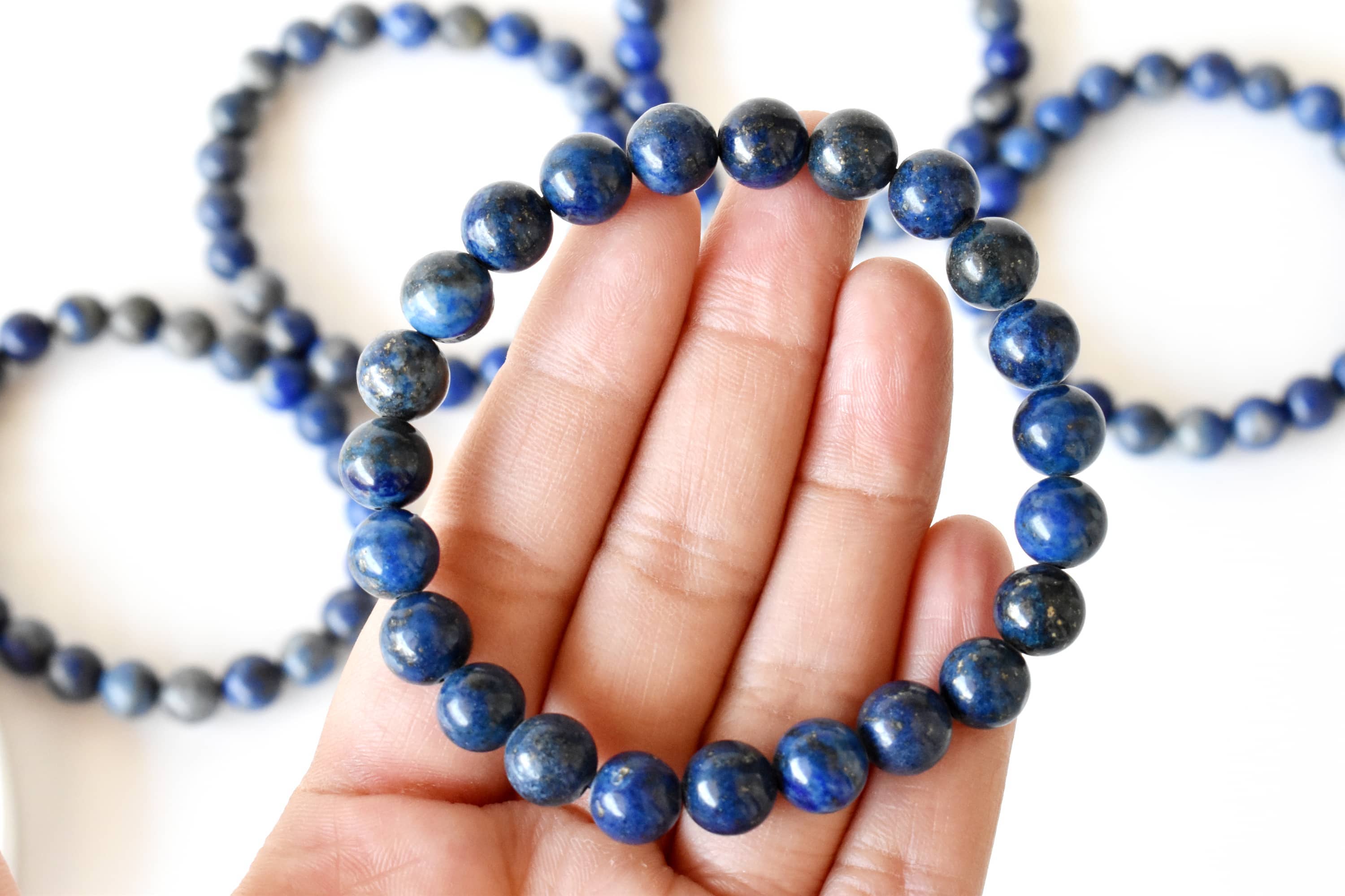 Lapis Lazuli | Healing Gemstone Bracelet: 6mm
