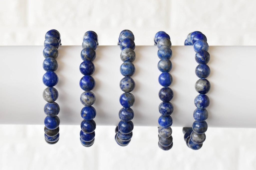 Lapis Lazuli | Healing Gemstone Bracelet: 6mm