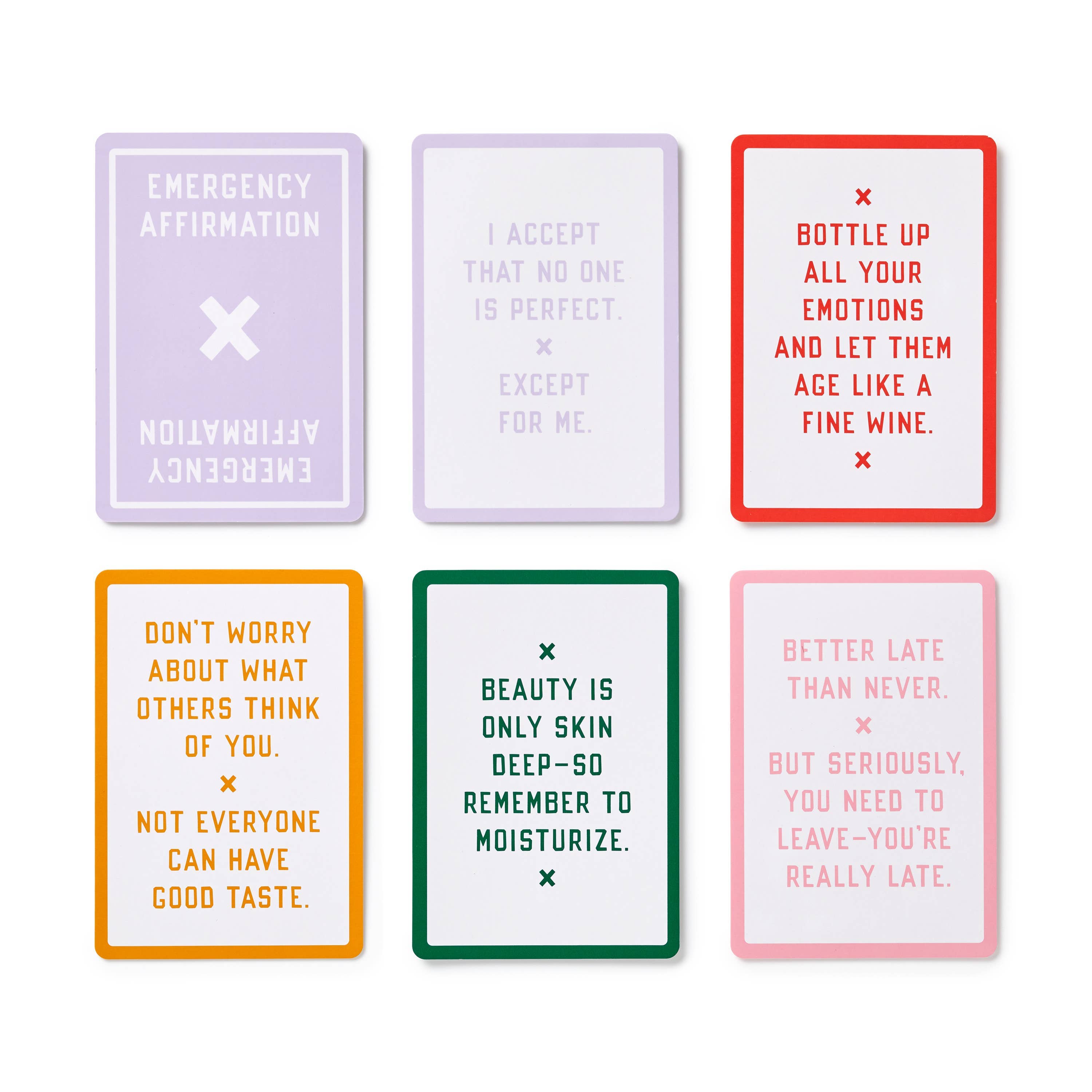 Brass Monkey Emergency Affirmations Exceptionally Stupid Days Card Deck
